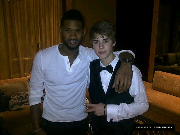 Justin a Usher